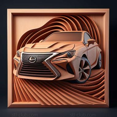 3D model Lexus RC (STL)